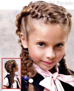 Прически на 1 сентября для девочек на длинные, средние, короткие волосы