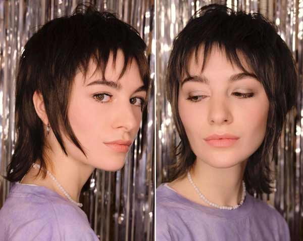Стрижка Маллет 2022: новые фото на разную длину волос