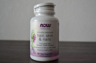 Витамины для волос, кожи и ногтей от Now solutions Hair, skin & nails