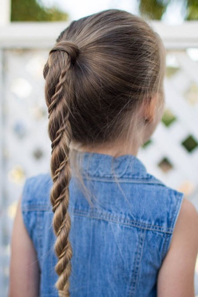 Прическа на 1 сентября на длинные волосы: для первоклассниц и подростков