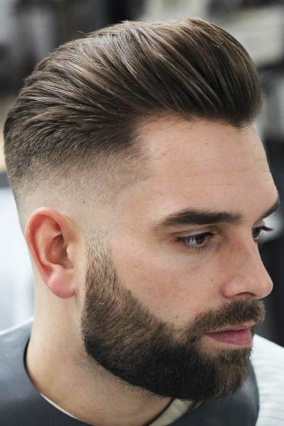 Стрижки с бородой на короткие, средние и длинные волосы. Изображение модных мужских стрижек