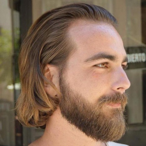 Стрижки с бородой на короткие, средние и длинные волосы. Изображение модных мужских стрижек