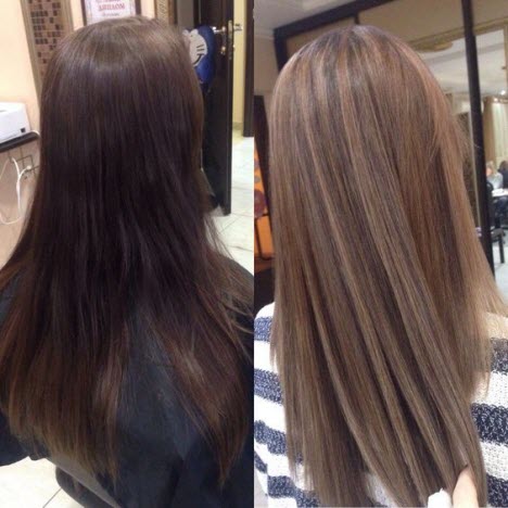 Брондирование волос: фото до и после. Модные раскраски более 100 картинок