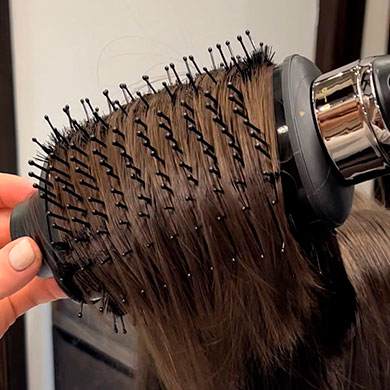 Нарушая правила: лохматая стрижка на длинные волосы