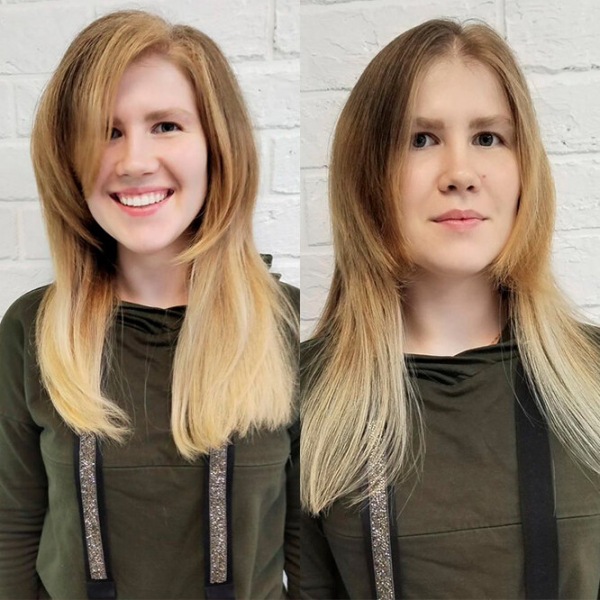 Как выглядят волосы после наращивания: 5 фото «до» и «после» для желающих попробовать процедуру
