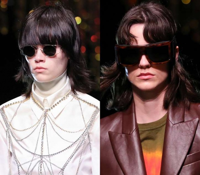 Прически на средние и длинные волосы 2024: более 50 причесок с челкой и без нее