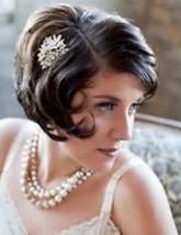 Свадебные прически на короткие волосы 2022 - фото укладок