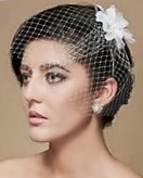 Свадебные прически на короткие волосы 2022 - фото укладок