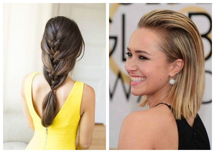 Красивые прически на разную длину волос