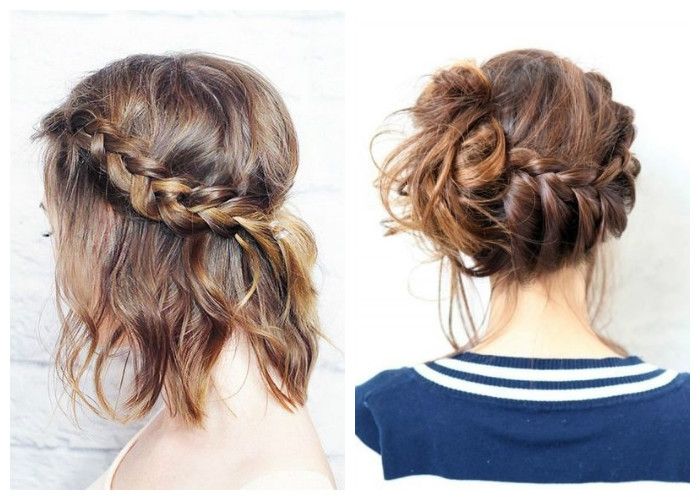 Красивые прически на разную длину волос