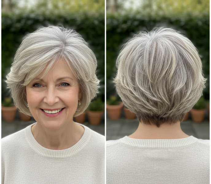 Модные стрижки для женщин после 60 лет: 80+ фото идей, которые молодят