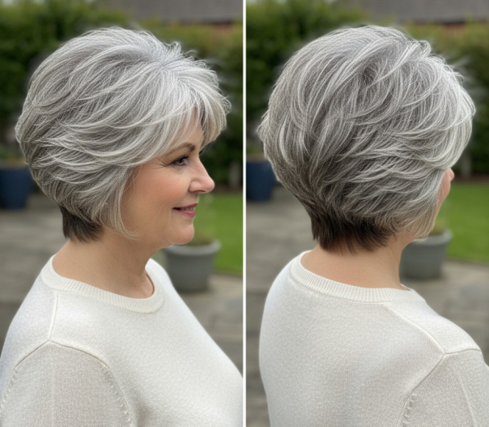 Модные стрижки для женщин после 60 лет: 80+ фото идей, которые молодят