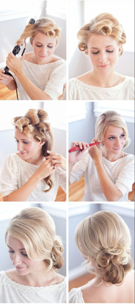 Прически на День Влюбленных (14 февраля)