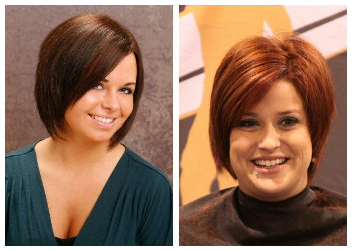 Стрижки для полных женщин на длинные волосы, фото