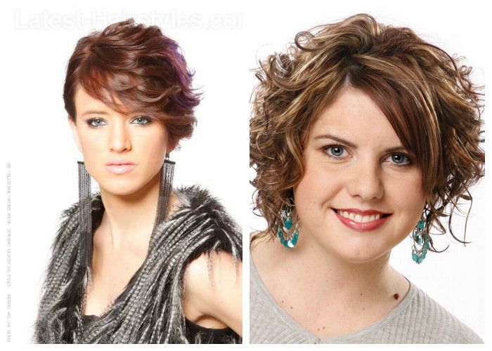 Стрижки для полных женщин с челкой, фото