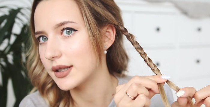 Прически на 8 марта своими руками