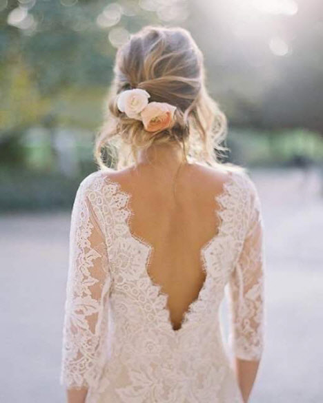 Свадебные прически 2019: фото модных и красивых идей на короткие, средние и длинные волосы