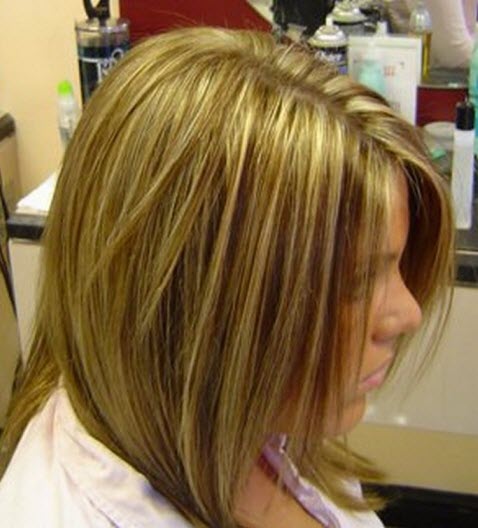 Боб до плеч: как выбрать длину и цвет. Более 100 фото