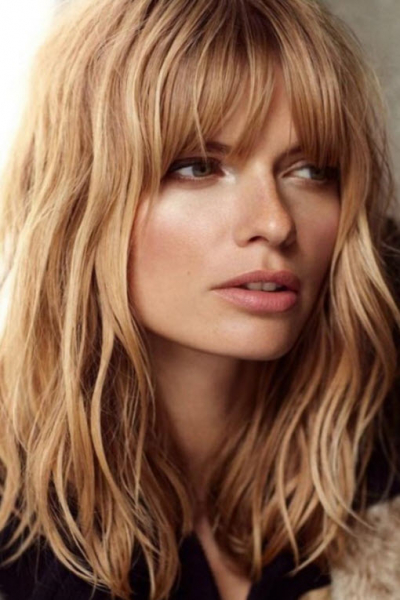 Боб до плеч: как выбрать длину и цвет. Более 100 фото