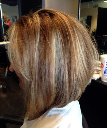 Боб до плеч: как выбрать длину и цвет. Более 100 фото