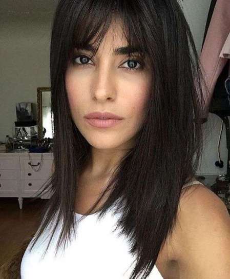 Боб до плеч: как выбрать длину и цвет. Более 100 фото