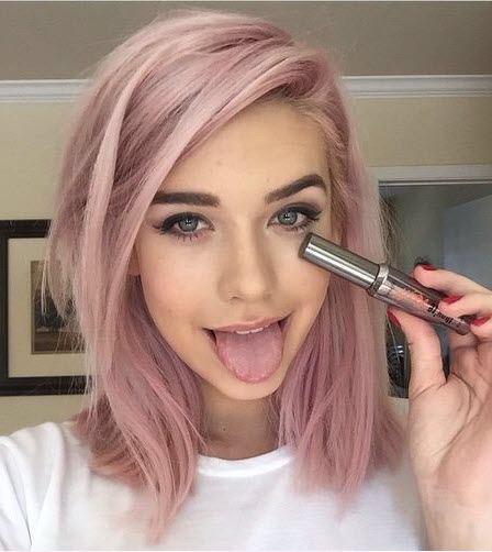 Боб до плеч: как выбрать длину и цвет. Более 100 фото