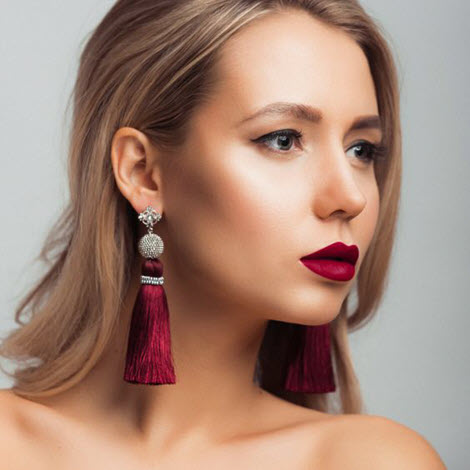 Как подобрать серьги к прическе — пять вариантов
