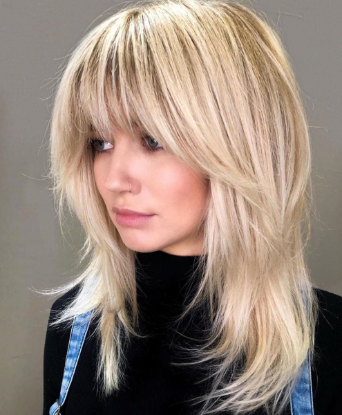 Какую прическу с челкой выбрать в 2024 году