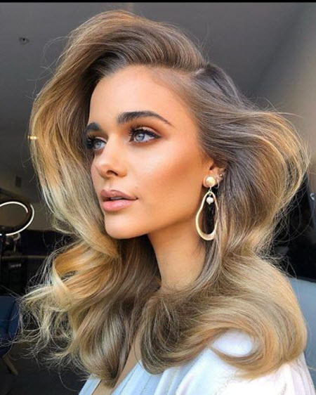 Простая новогодняя прическа своими руками