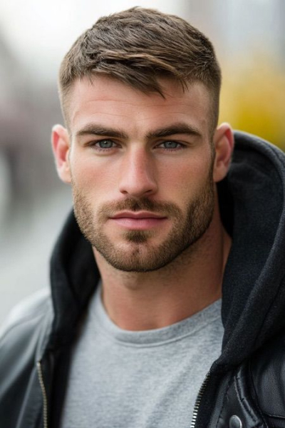 Минималистичные стили мужских причесок в 2025 году