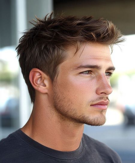 Минималистичные стили мужских причесок в 2025 году