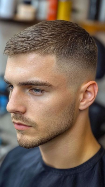 Минималистичные стили мужских причесок в 2025 году