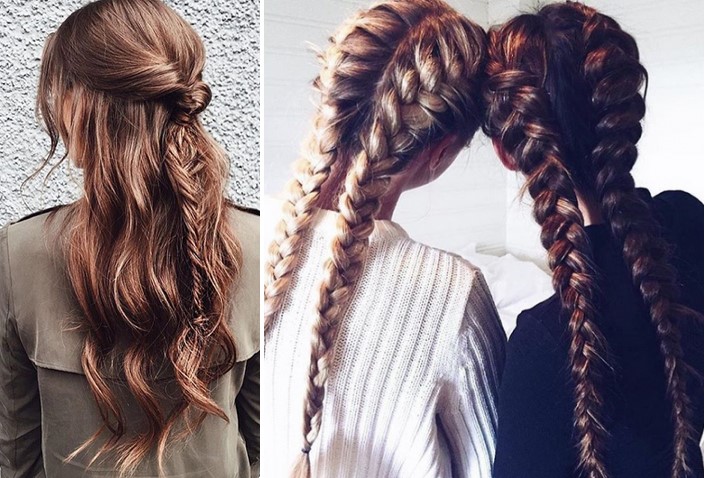 Модные прически для девочек 2022 года - фото новинок