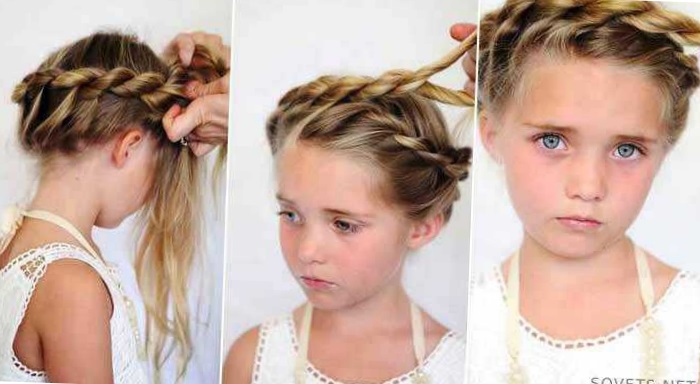 Модные прически для девочек 2022 года - фото новинок