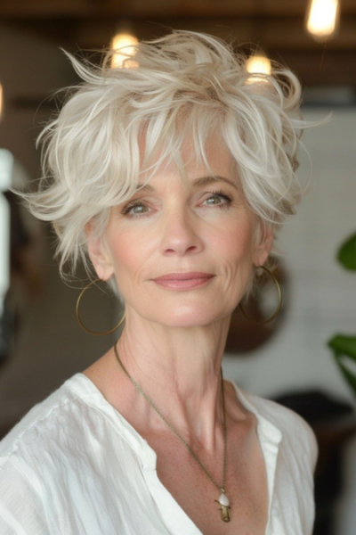 Модные тенденции причесок для женщин старше 50 лет