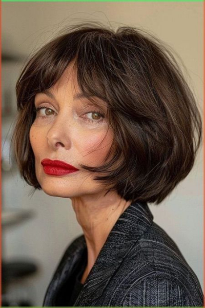 Модные тенденции причесок для женщин старше 50 лет