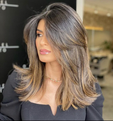 Модные женские прически на средние и длинные волосы в 2025 году. Стильные и креативные фото