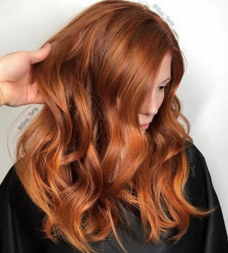 Популярные цвета волос осени 2021-2022