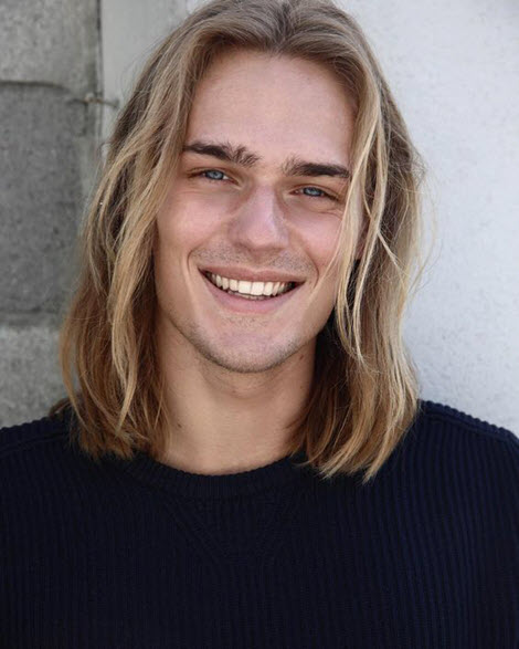 Прически и укладки на длинные волосы для мужчин: фото 2020