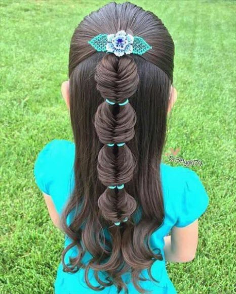 Прически для девочек. Более 100 фотографий стильных и креативных причесок