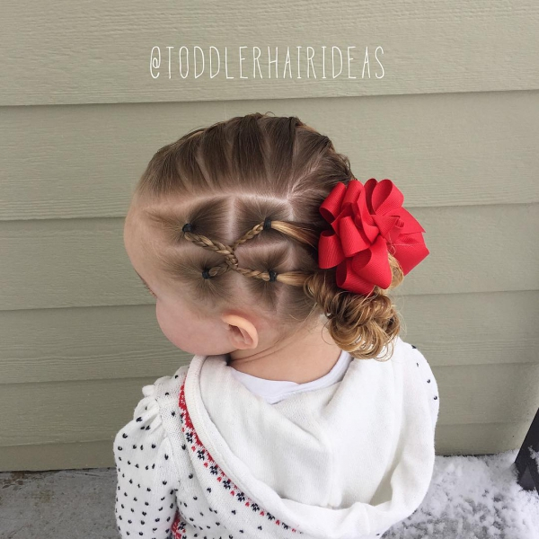 Прически для девочек. Более 100 фотографий стильных и креативных причесок