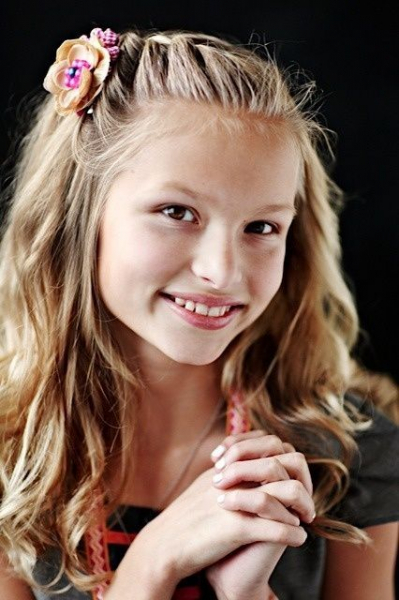 Прически для девочек. Более 100 фотографий стильных и креативных причесок