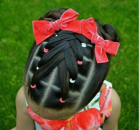 Прически для девочек. Более 100 фотографий стильных и креативных причесок