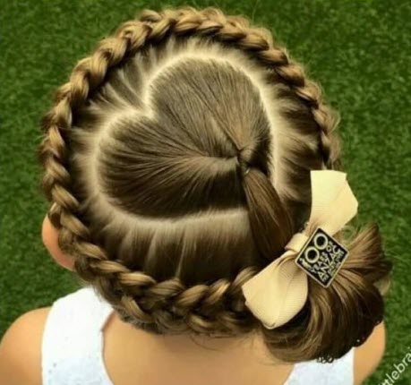 Прически для девочек. Более 100 фотографий стильных и креативных причесок