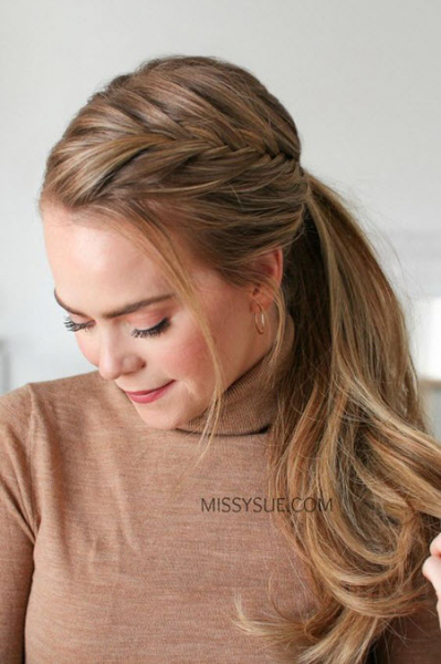 Прически своими руками для длинных волос, подходящие на каждый день