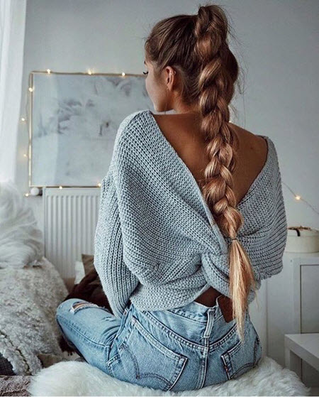 Прически своими руками для длинных волос, подходящие на каждый день