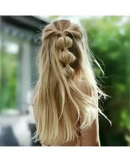 Прически своими руками для длинных волос, подходящие на каждый день