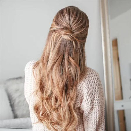Прически своими руками для длинных волос, подходящие на каждый день
