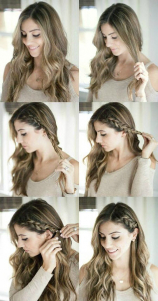 Прически своими руками для длинных волос, подходящие на каждый день