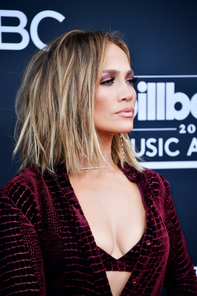 Прически и укладки Дженнифер Лопес